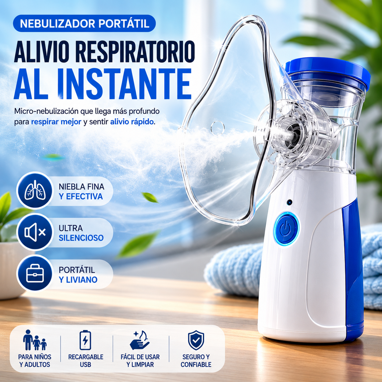 PulmoCalm®- Alivio respiratorio para toda la familia